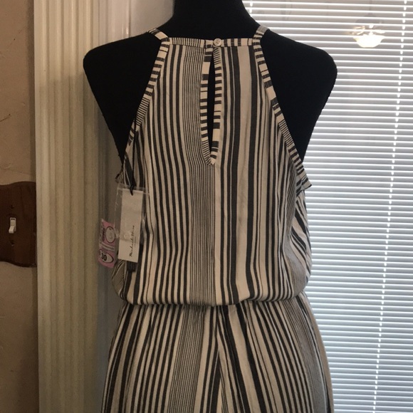 NWT Michael Stars Racerback Jumpsuit in Cabana Stripe - Picture 6 of 16